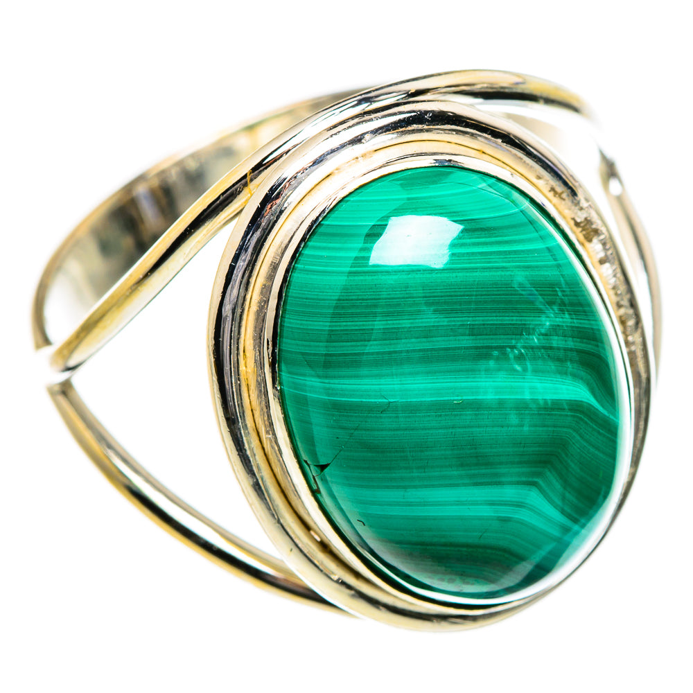 Malachite Rings handcrafted by Anasilvercos - RING87231