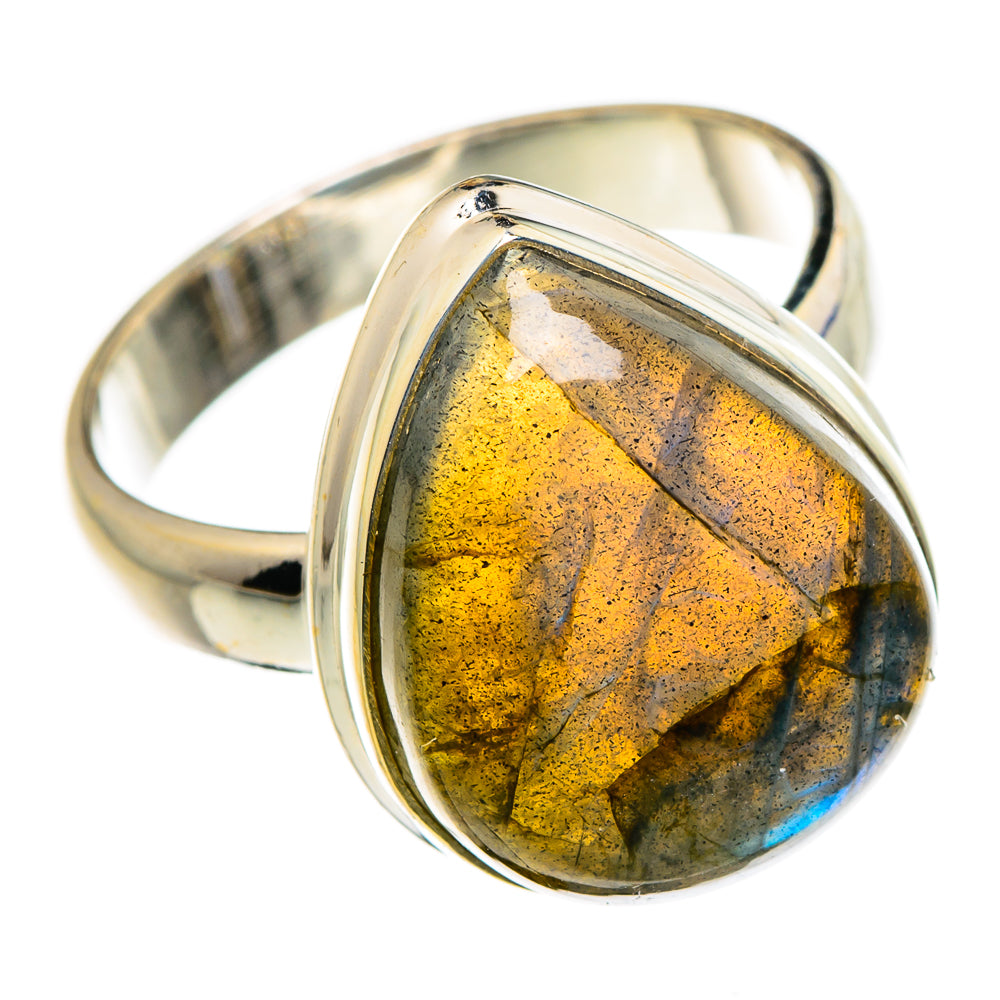 Labradorite Rings handcrafted by Anasilvercos - RING87234