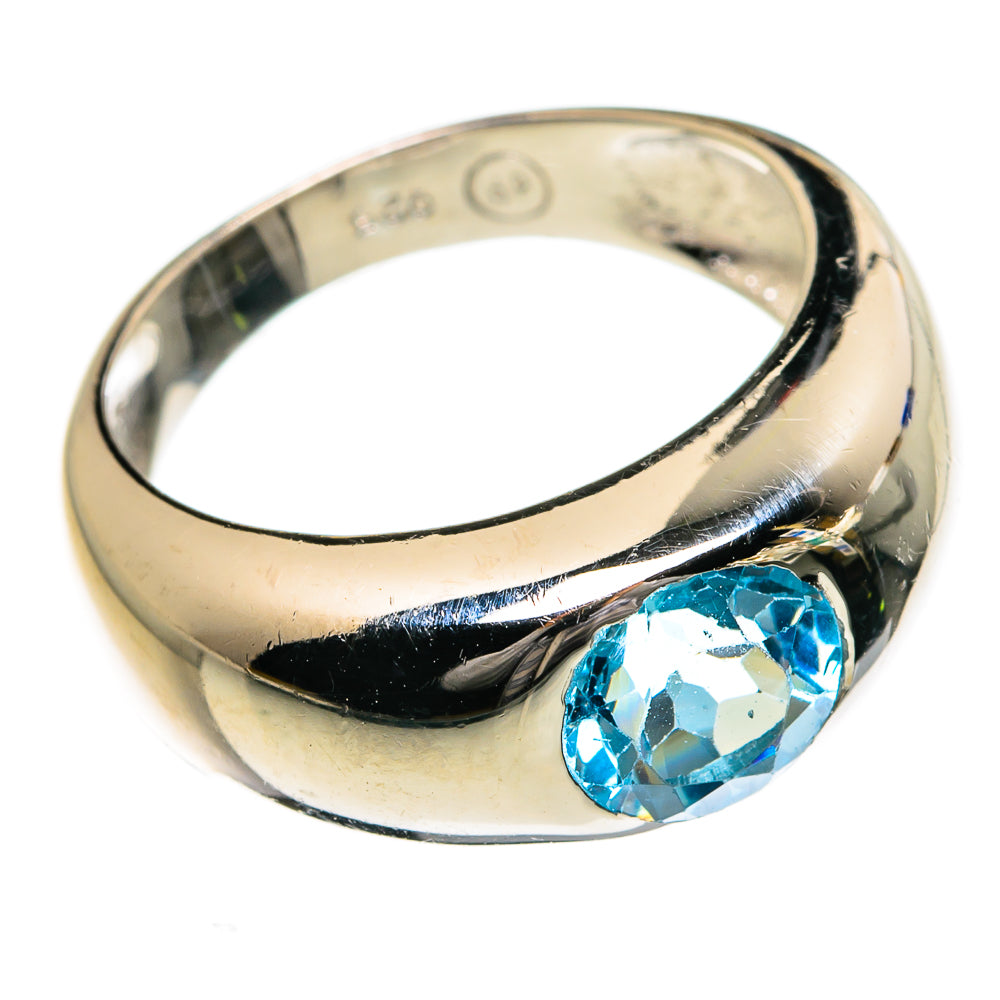 Blue Topaz Rings handcrafted by Anasilvercos - RING87247 - Photo 2