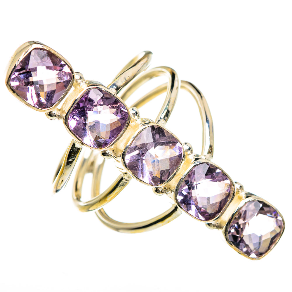 Kunzite Rings handcrafted by Anasilvercos - RING87267