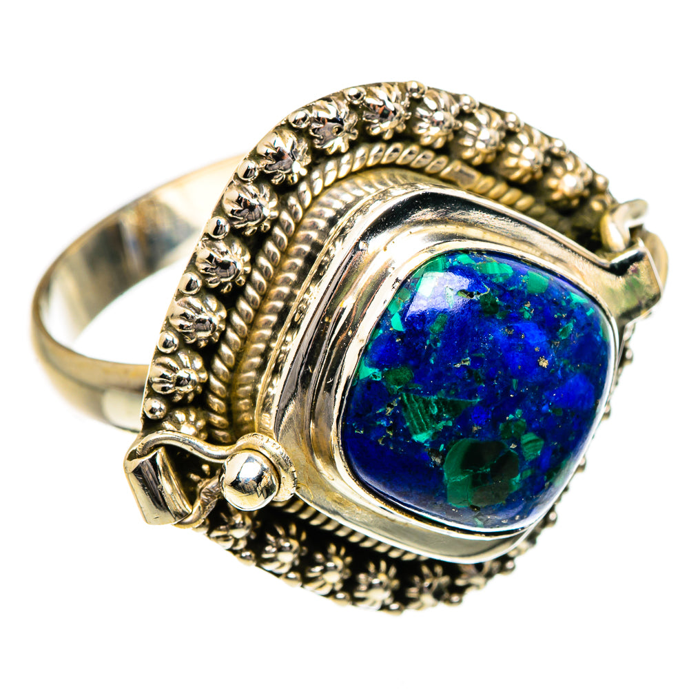 Azurite Rings handcrafted by Anasilvercos - RING87277