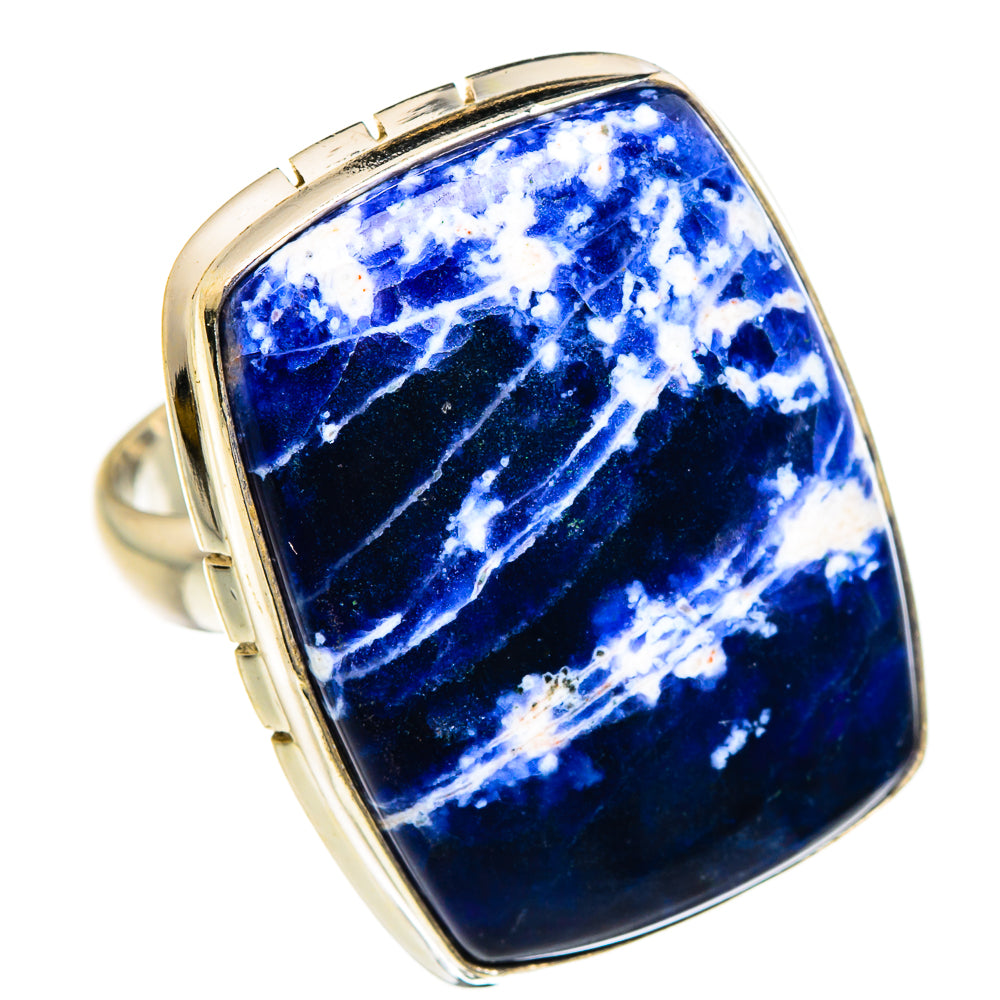 Sodalite Rings handcrafted by Anasilvercos - RING87283