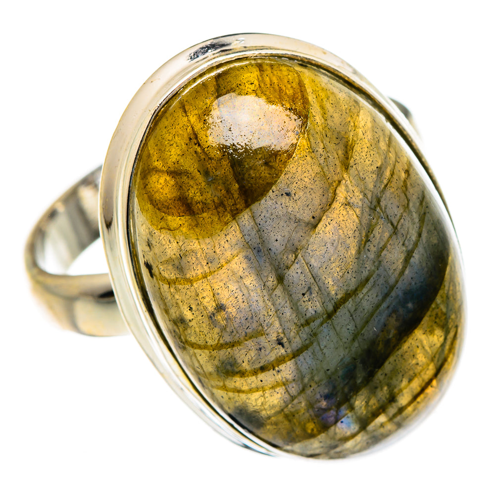 Labradorite Rings handcrafted by Anasilvercos - RING87284