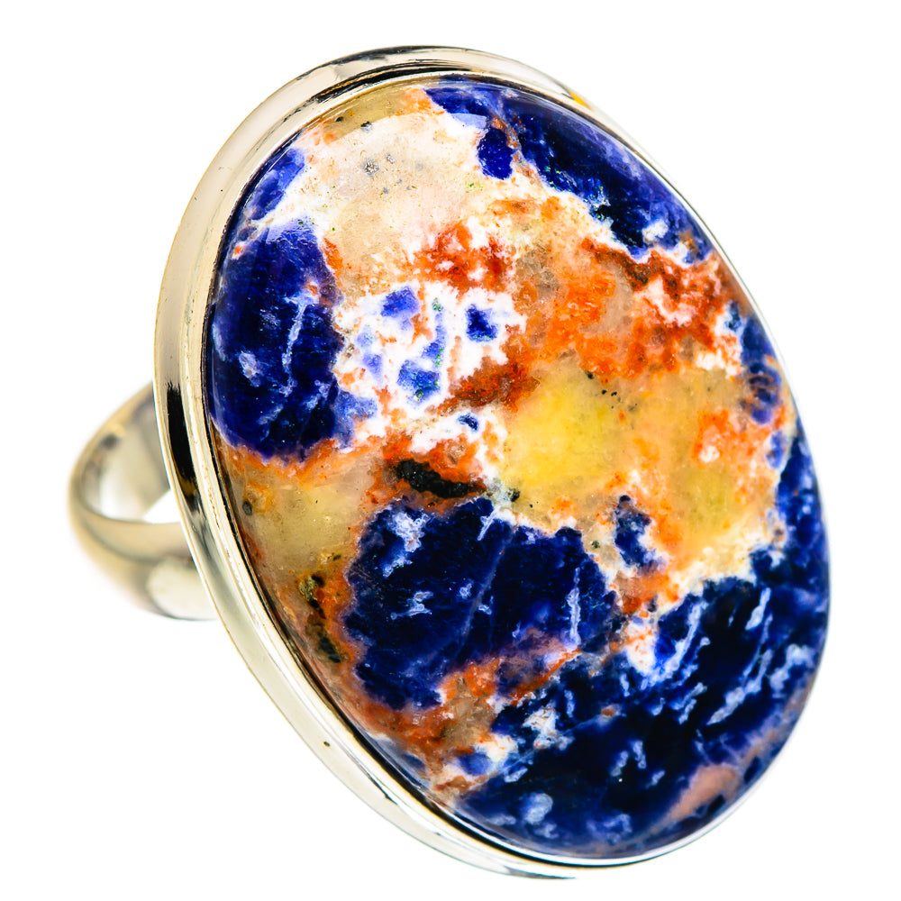 Sodalite Rings handcrafted by Anasilvercos - RING87286