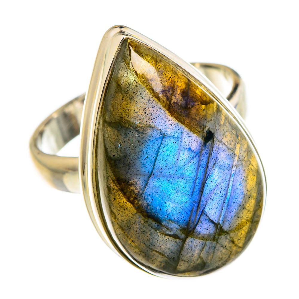 Labradorite Rings handcrafted by Anasilvercos - RING87289