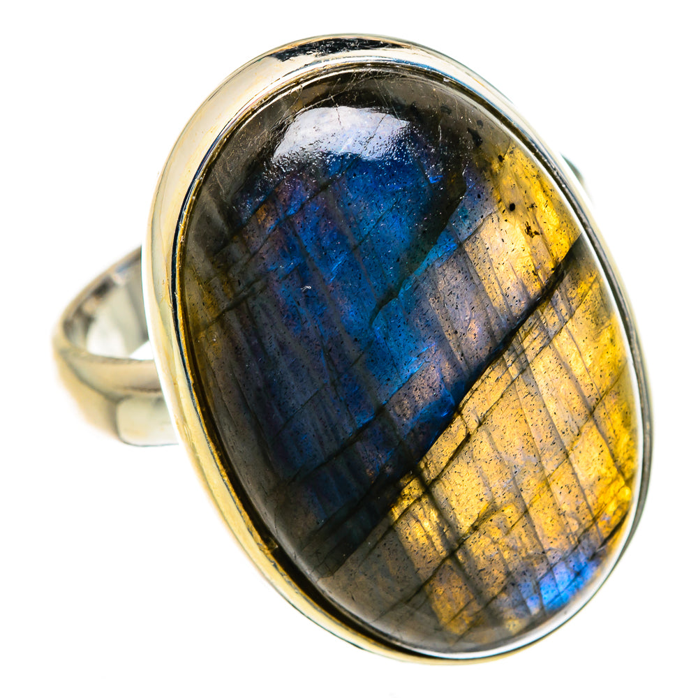 Labradorite Rings handcrafted by Anasilvercos - RING87307
