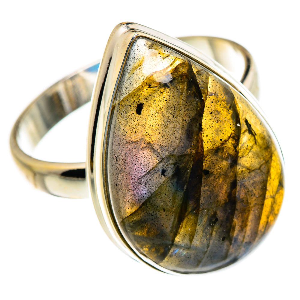 Labradorite Rings handcrafted by Anasilvercos - RING87309