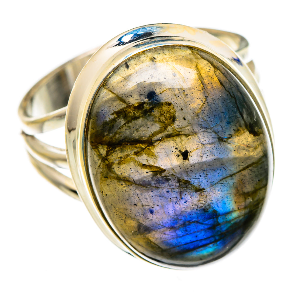 Labradorite Rings handcrafted by Anasilvercos - RING87311