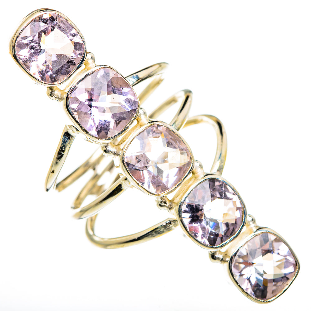 Kunzite Rings handcrafted by Anasilvercos - RING87332