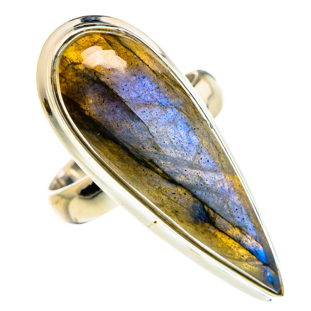 Labradorite Rings handcrafted by Anasilvercos - RING87336