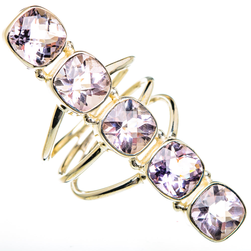 Kunzite Rings handcrafted by Anasilvercos - RING87340