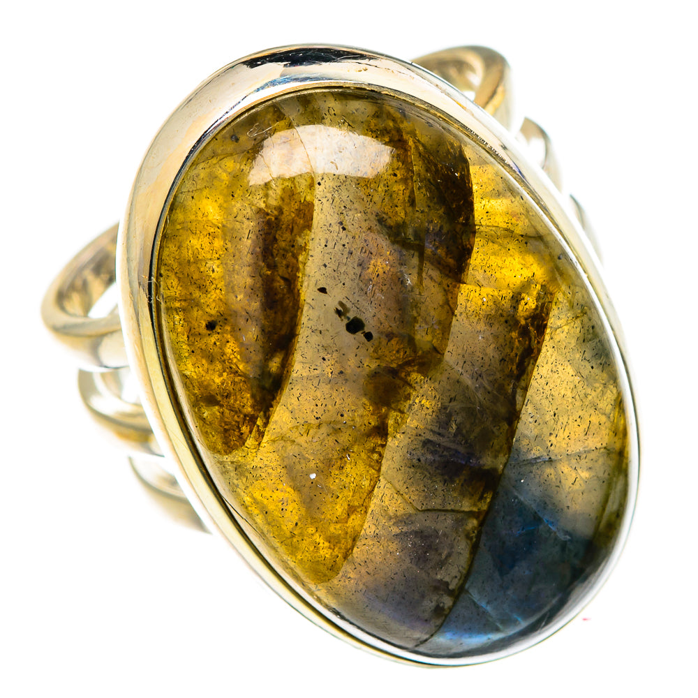 Labradorite Rings handcrafted by Anasilvercos - RING87342
