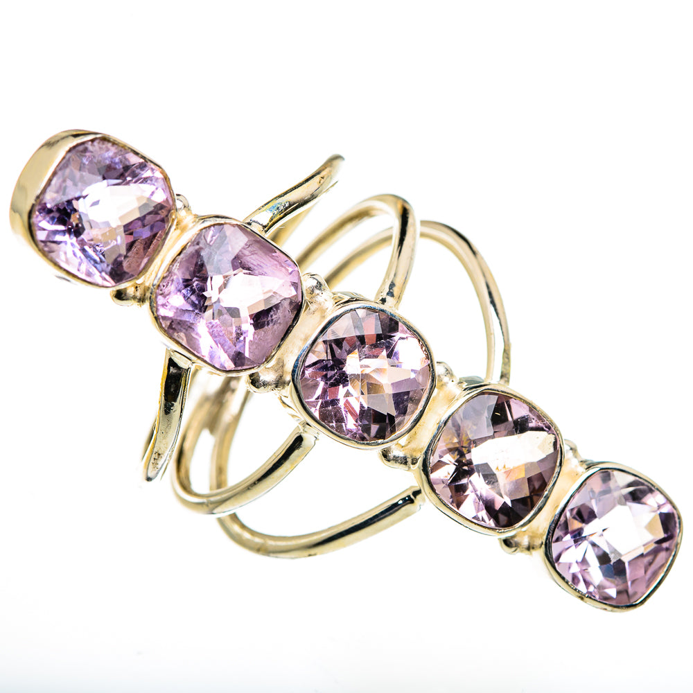 Kunzite Rings handcrafted by Anasilvercos - RING87344