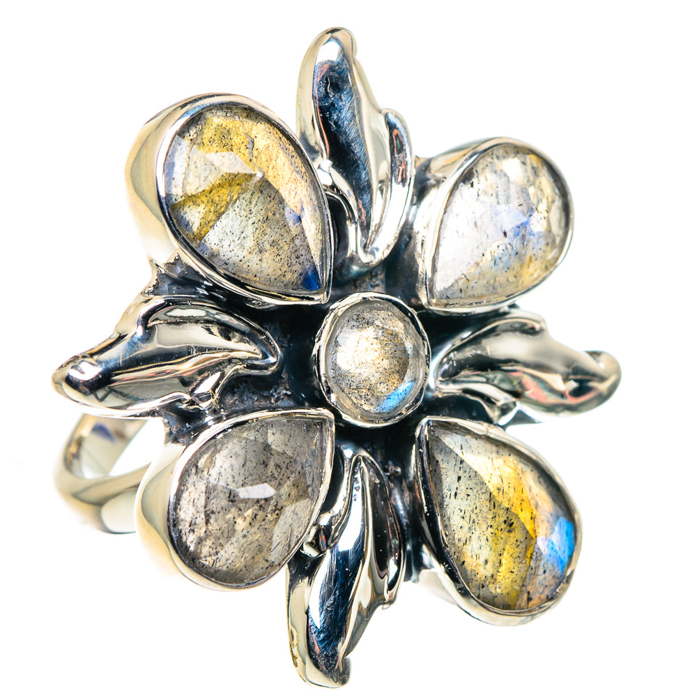 Labradorite Rings handcrafted by Anasilvercos - RING87399