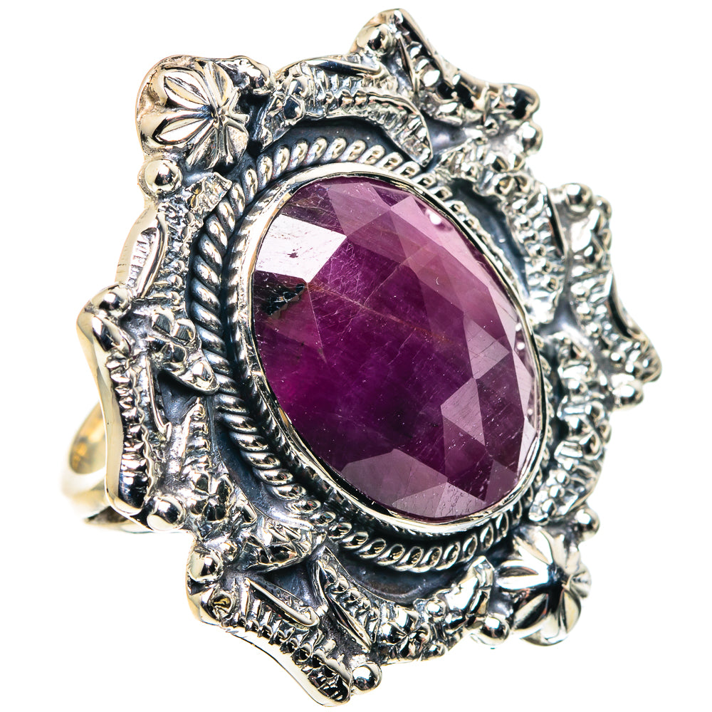 Ruby Rings handcrafted by Anasilvercos - RING87402