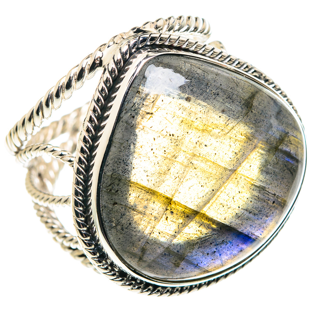 Labradorite Rings handcrafted by Anasilvercos - RING87442