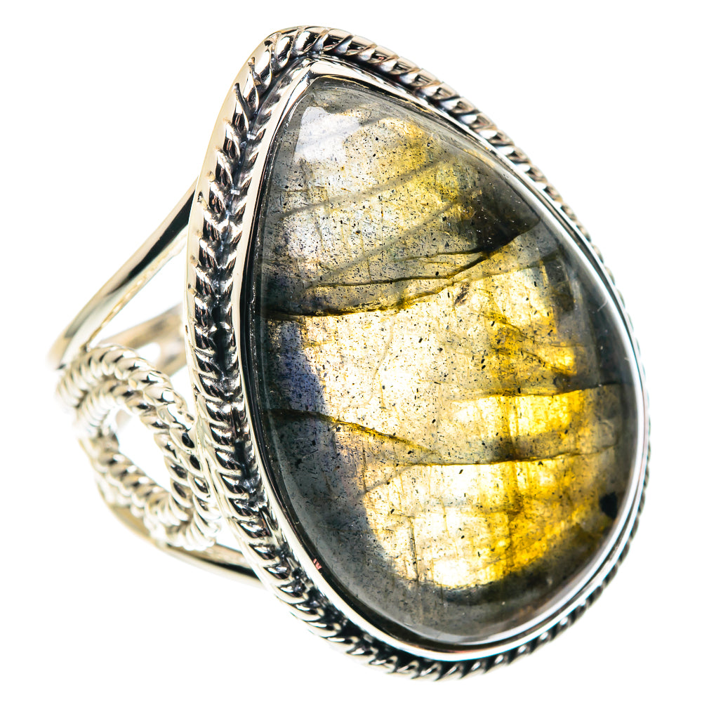 Labradorite Rings handcrafted by Anasilvercos - RING87481