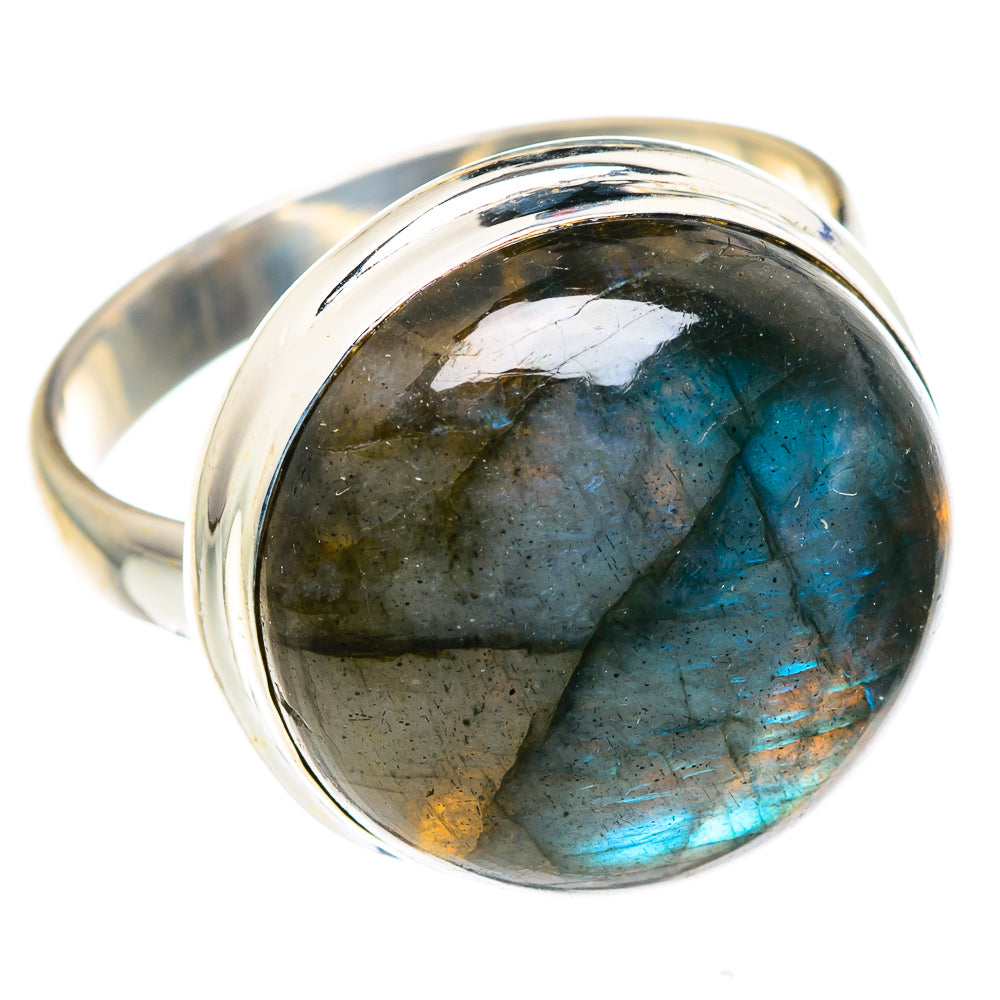 Labradorite Rings handcrafted by Anasilvercos - RING87528
