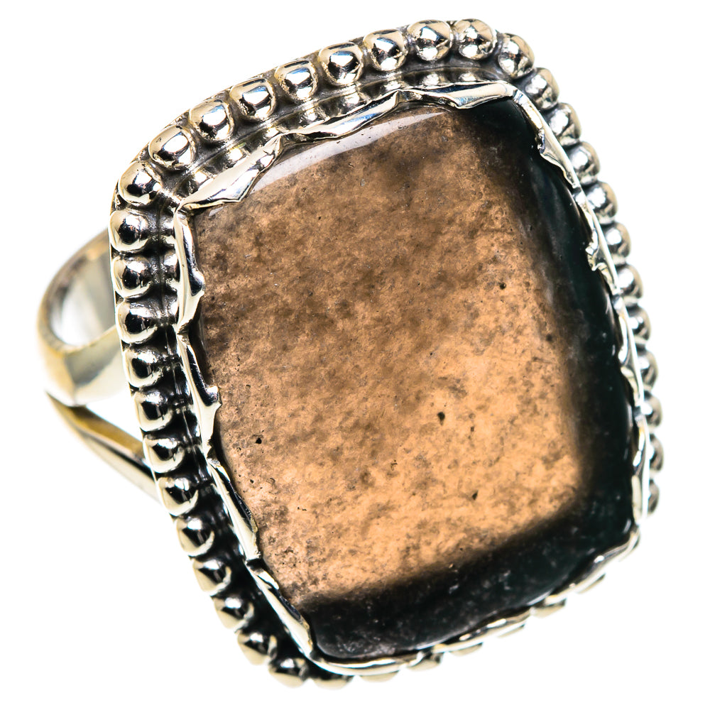 Smoky Quartz Rings handcrafted by Anasilvercos - RING87533