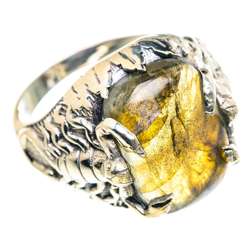 Labradorite Rings handcrafted by Anasilvercos - RING87546