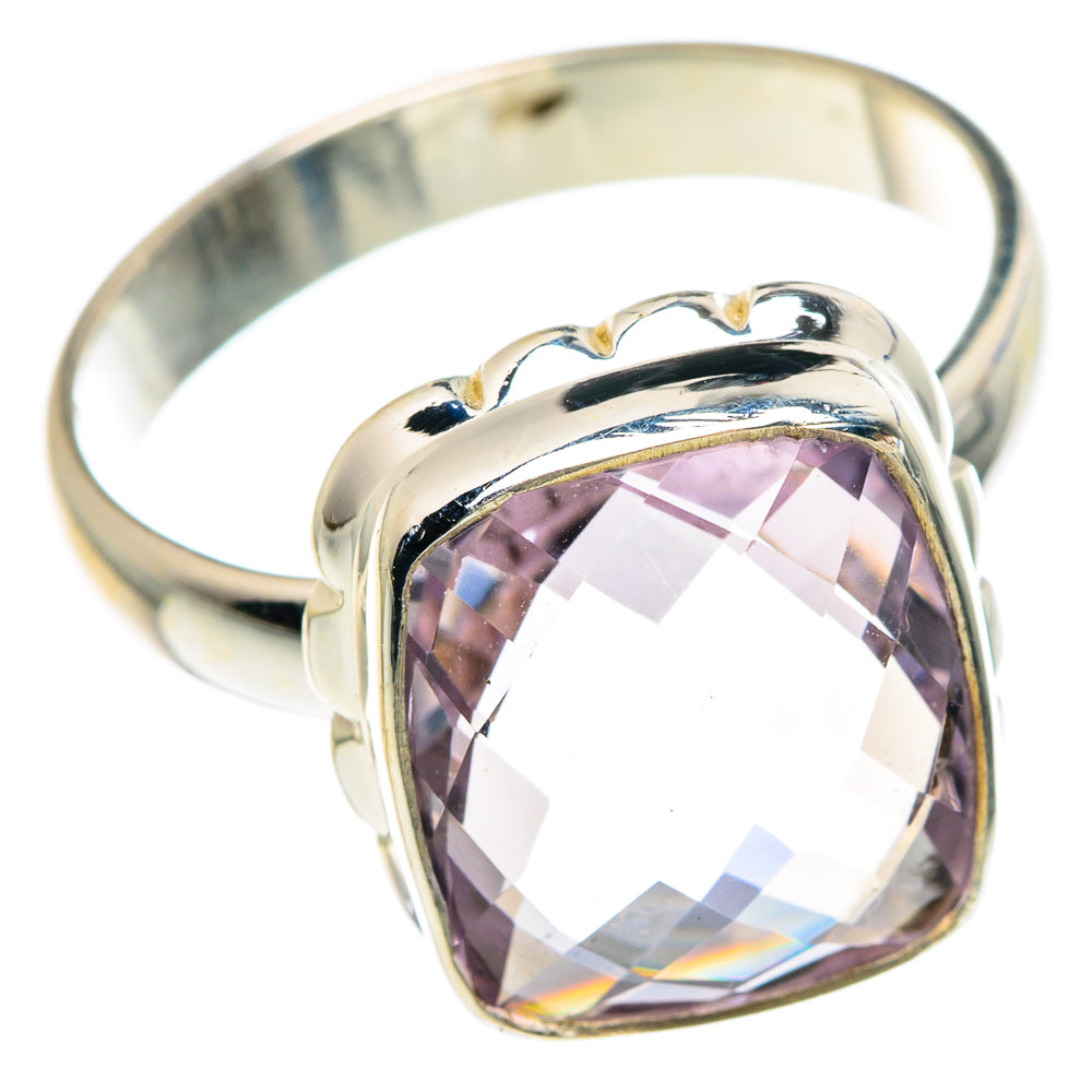 Kunzite Rings handcrafted by Anasilvercos - RING87554