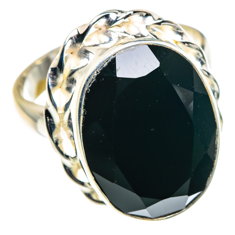Black Onyx Rings handcrafted by Anasilvercos - RING87557