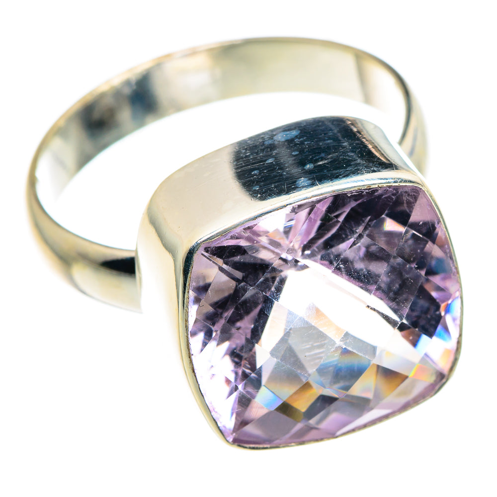 Kunzite Rings handcrafted by Anasilvercos - RING87569