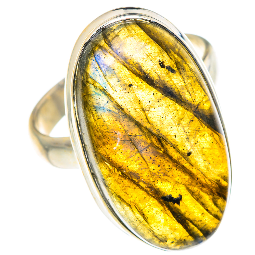 Labradorite Rings handcrafted by Anasilvercos - RING87575