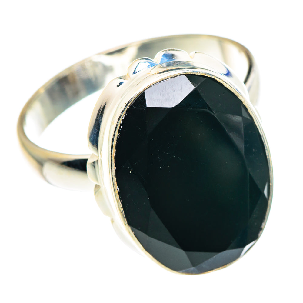 Black Onyx Rings handcrafted by Anasilvercos - RING87582