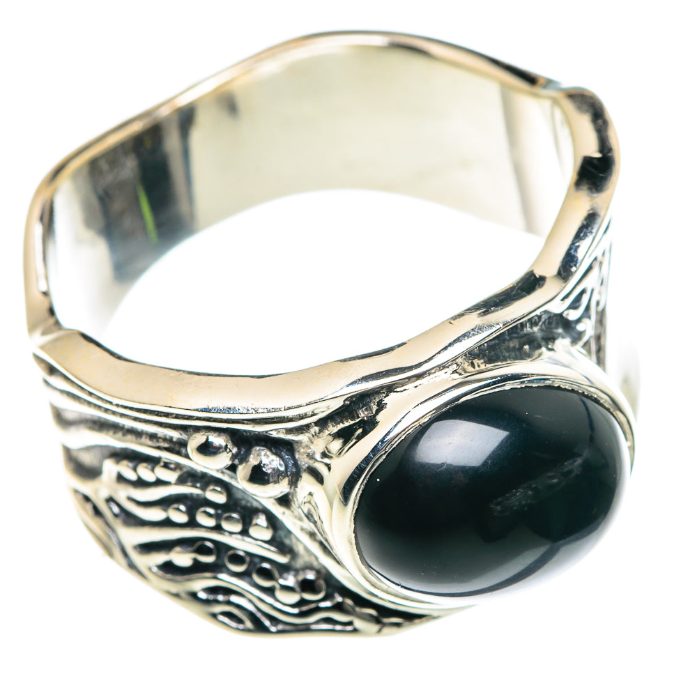 Black Onyx Rings handcrafted by Anasilvercos - RING87583