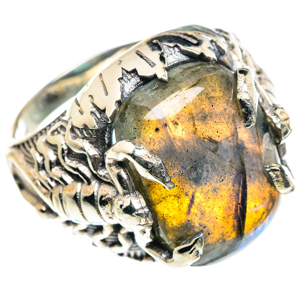 Labradorite Rings handcrafted by Anasilvercos - RING87586