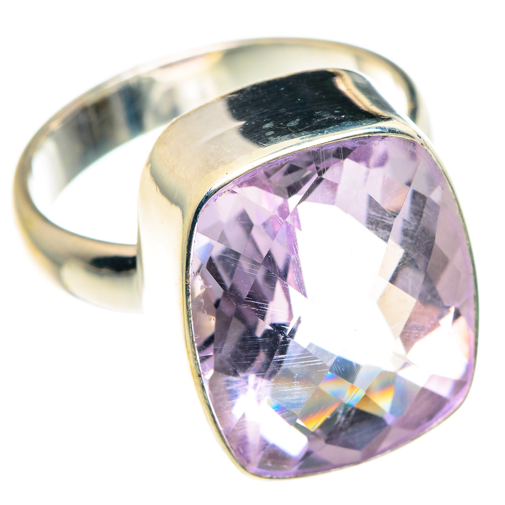 Kunzite Rings handcrafted by Anasilvercos - RING87592