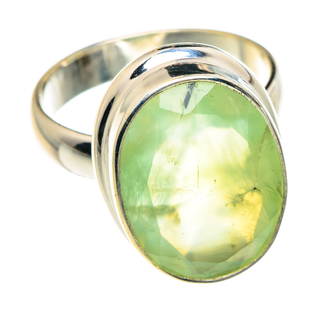Prehnite Rings handcrafted by Anasilvercos - RING87598