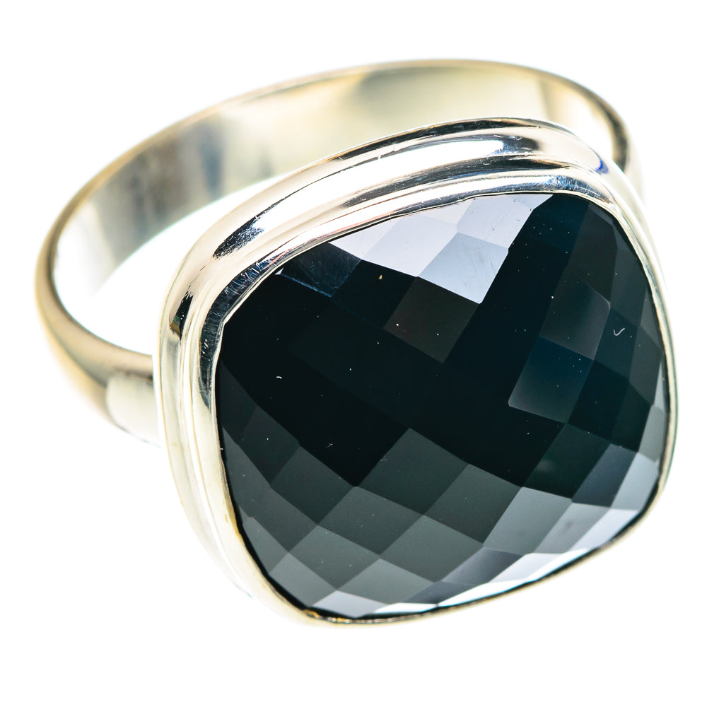 Black Onyx Rings handcrafted by Anasilvercos - RING87601