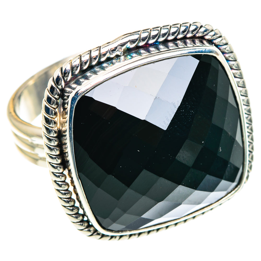 Black Onyx Rings handcrafted by Anasilvercos - RING87603