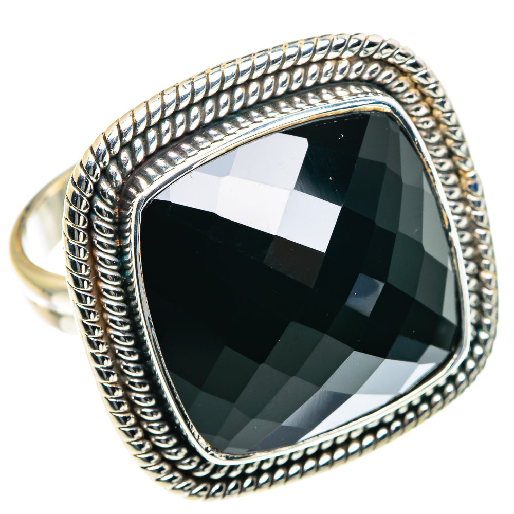 Black Onyx Rings handcrafted by Anasilvercos - RING87604