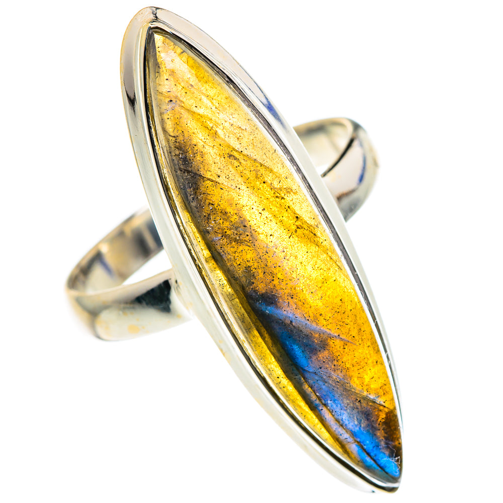 Labradorite Rings handcrafted by Anasilvercos - RING87614