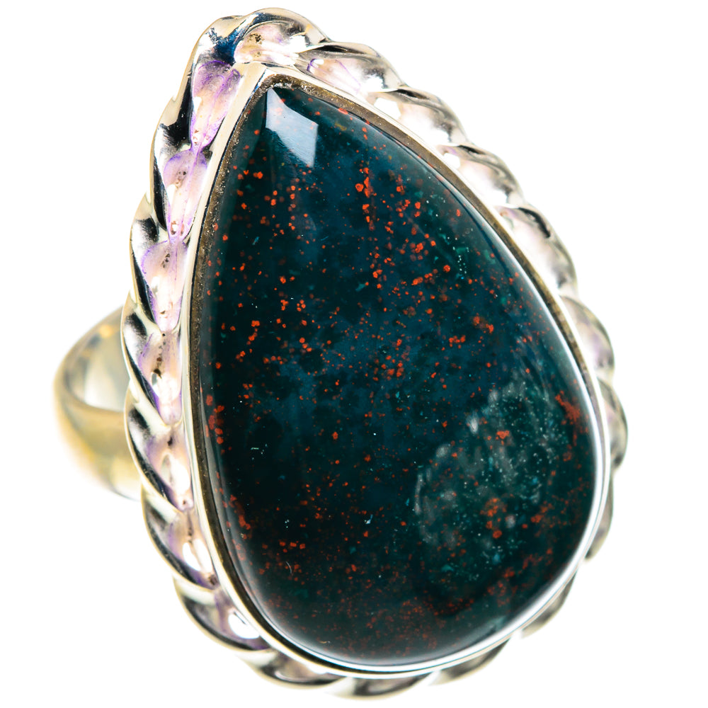 Bloodstone Rings handcrafted by Anasilvercos - RING87620