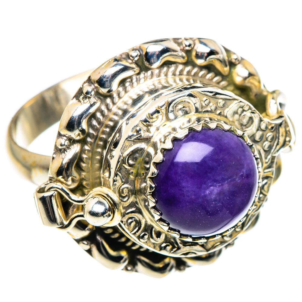 Charoite Rings handcrafted by Anasilvercos - RING87638