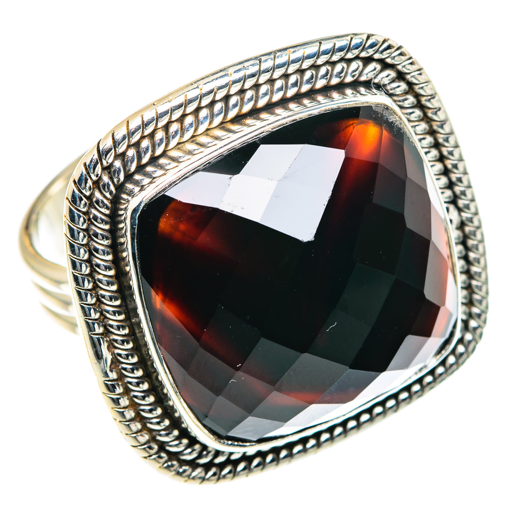 Black Onyx Rings handcrafted by Anasilvercos - RING87639