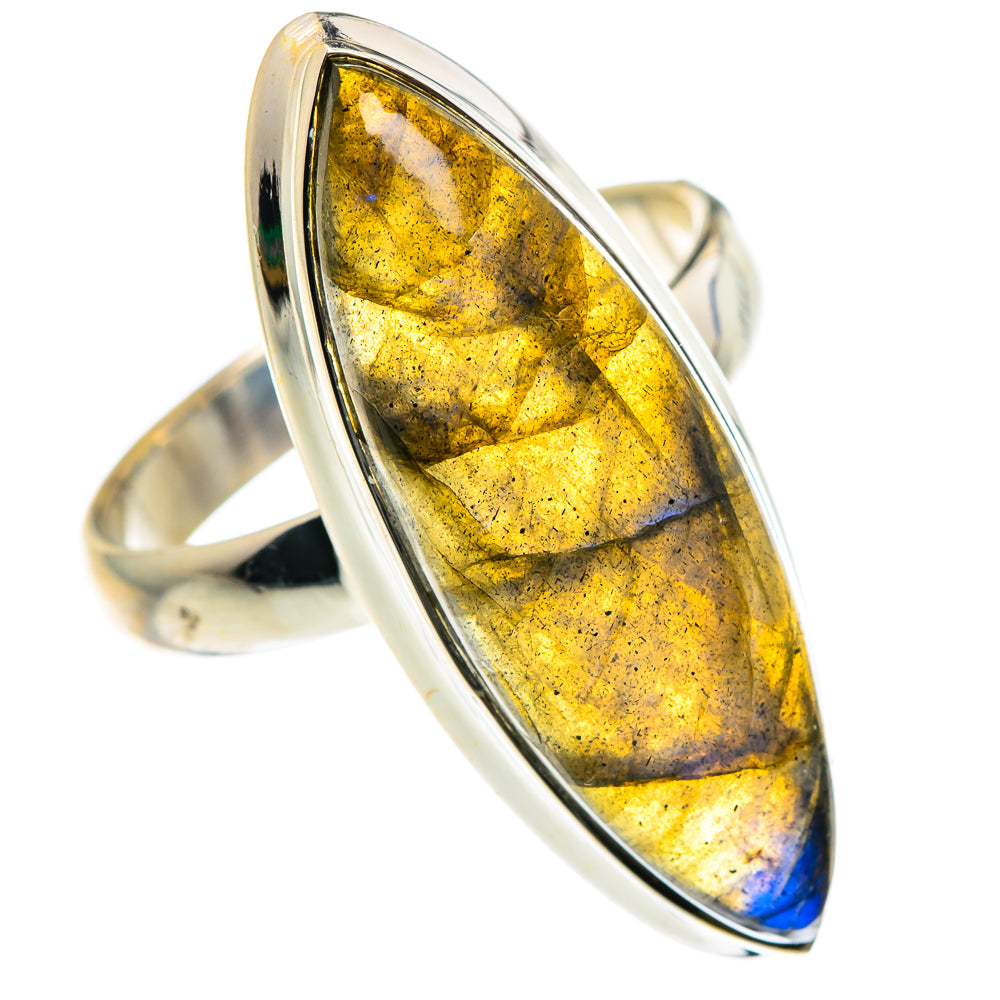 Labradorite Rings handcrafted by Anasilvercos - RING87649