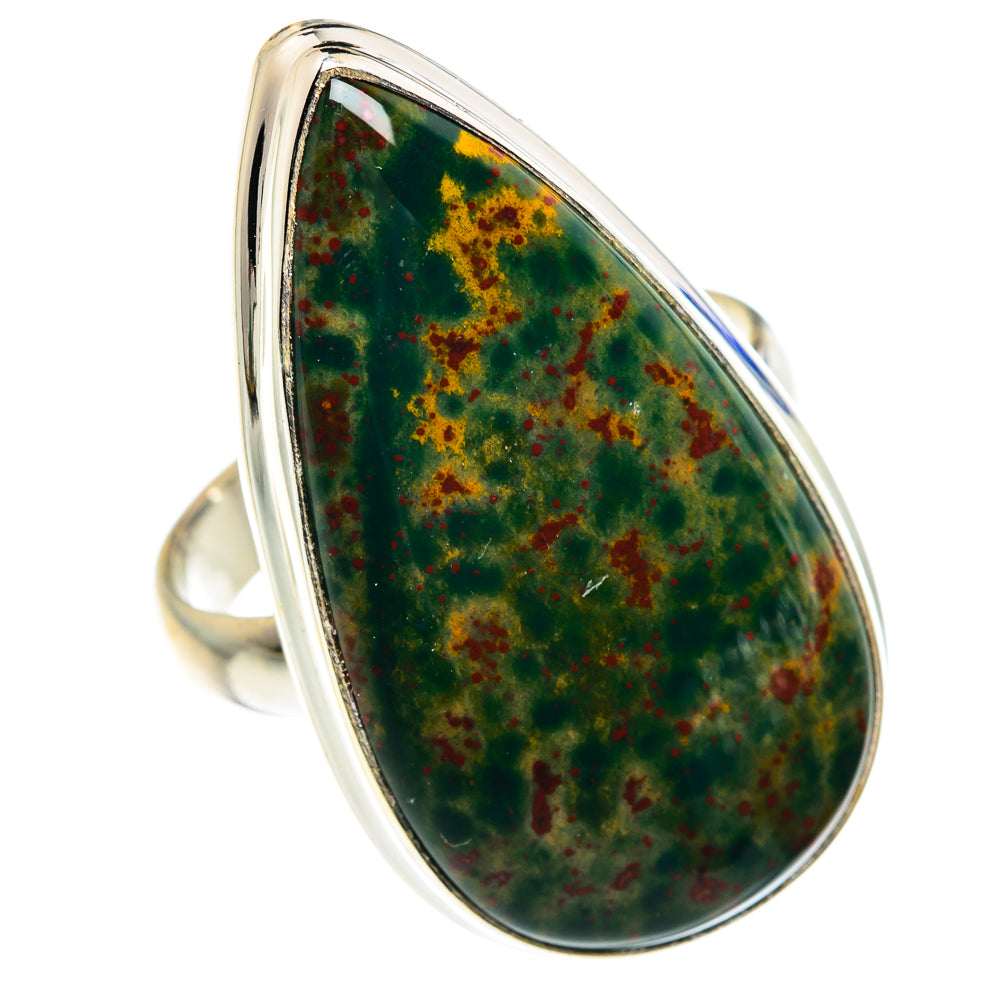 Bloodstone Rings handcrafted by Anasilvercos - RING87654