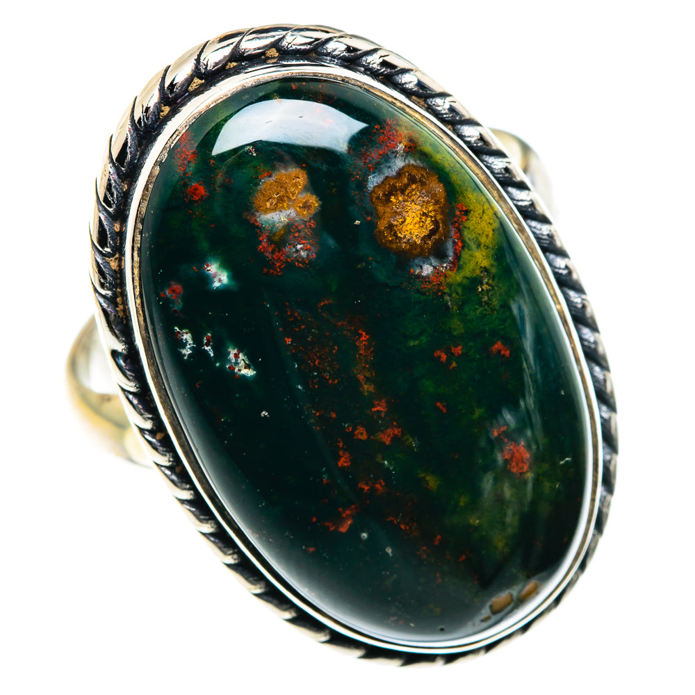 Bloodstone Rings handcrafted by Anasilvercos - RING87655