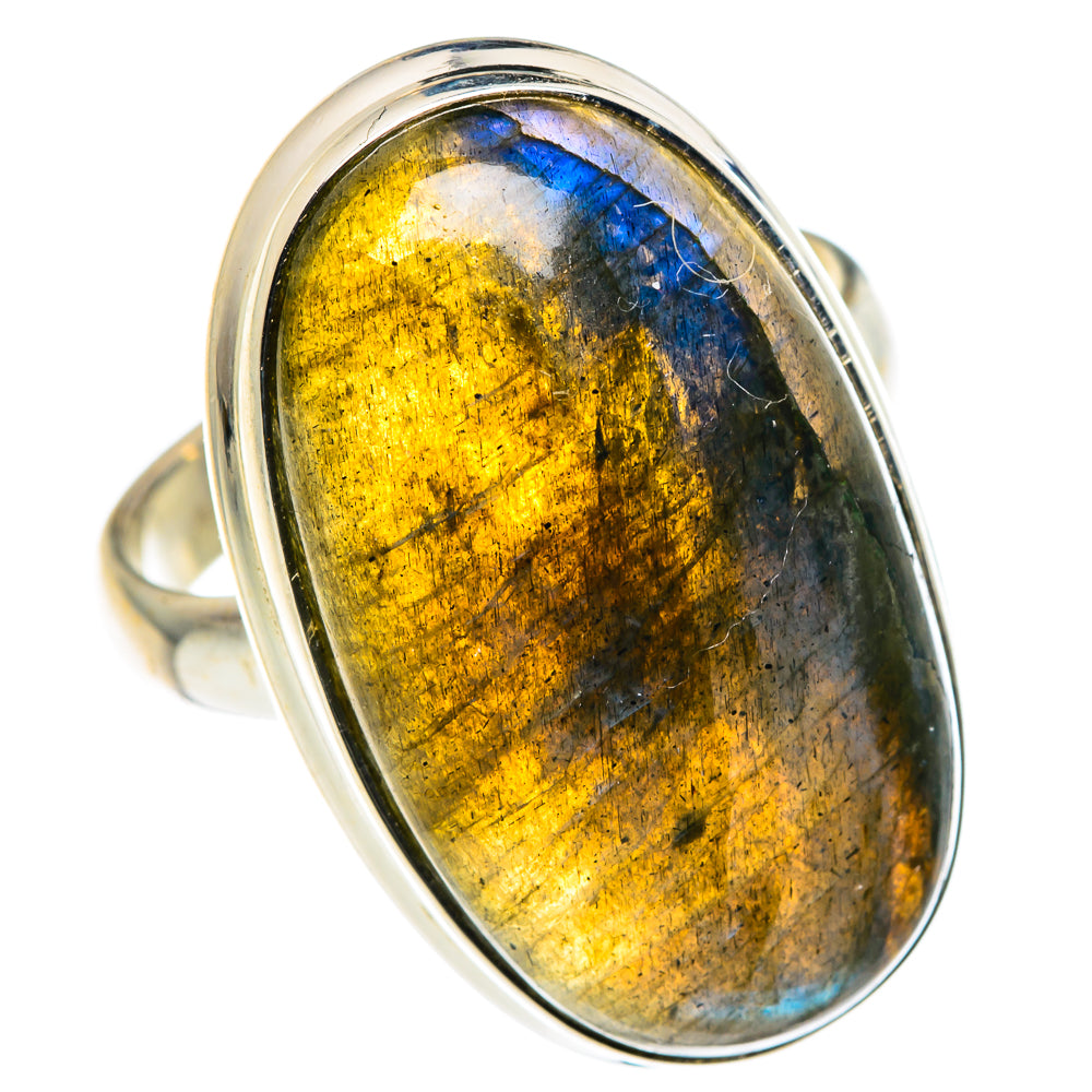 Labradorite Rings handcrafted by Anasilvercos - RING87675