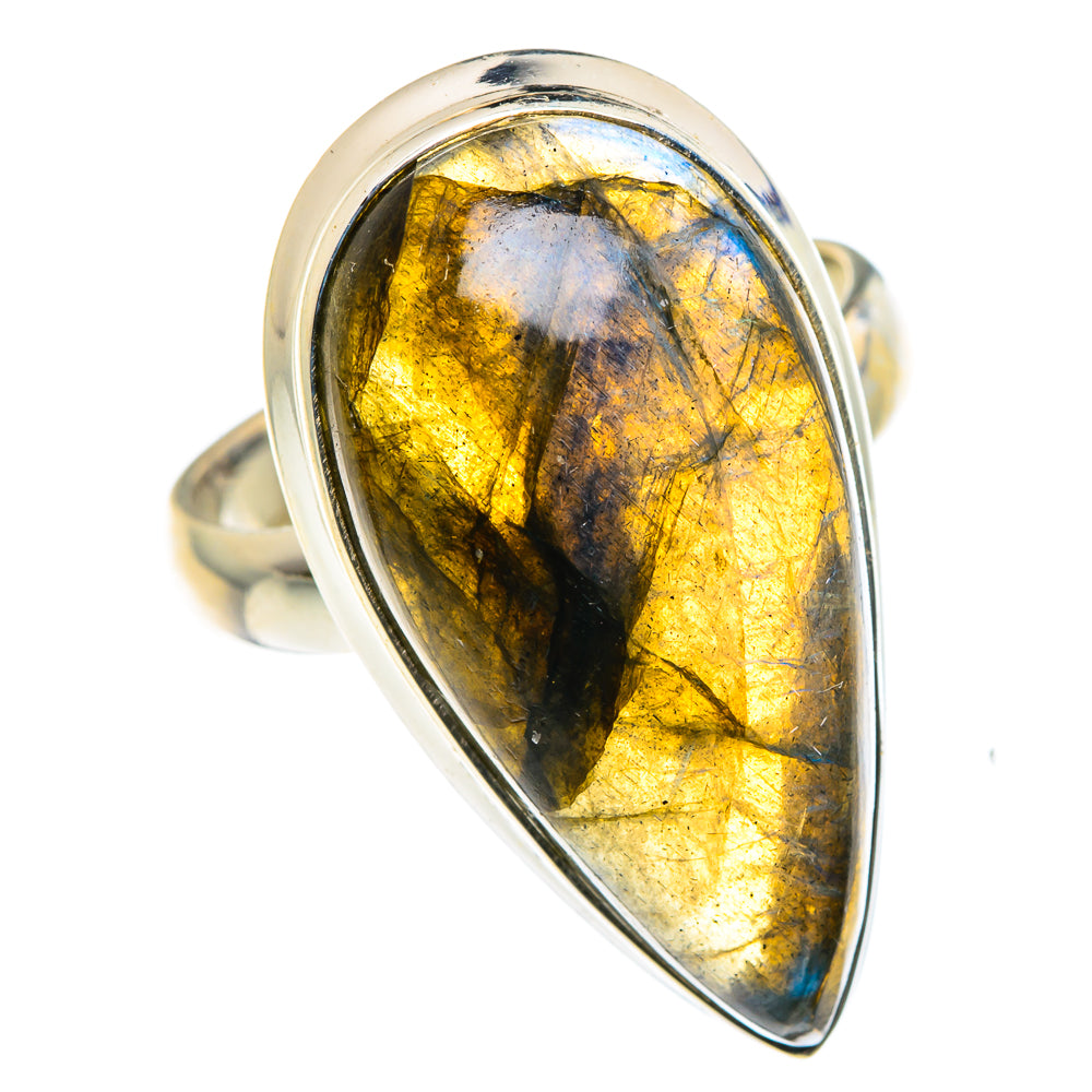 Labradorite Rings handcrafted by Anasilvercos - RING87676