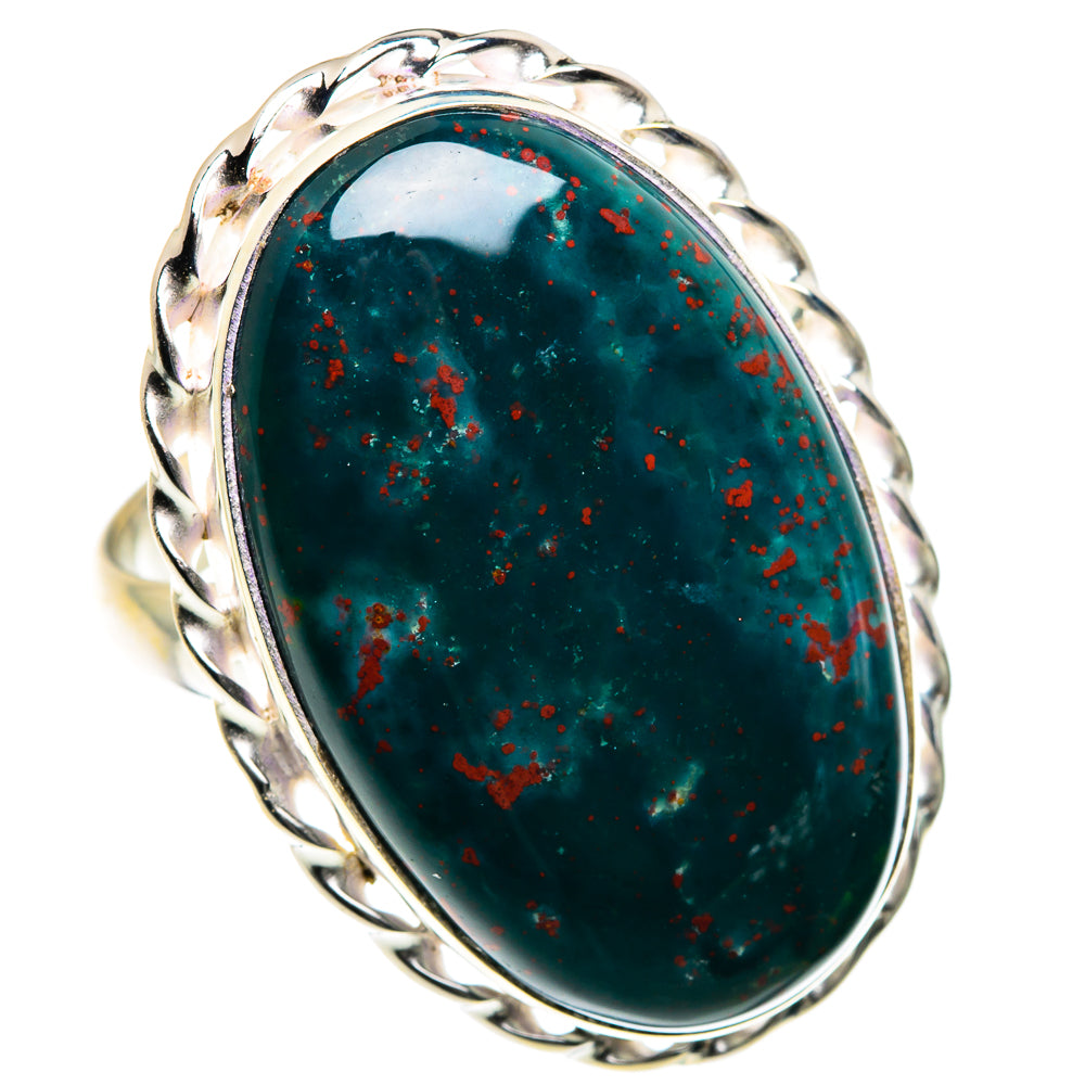 Bloodstone Rings handcrafted by Anasilvercos - RING87678
