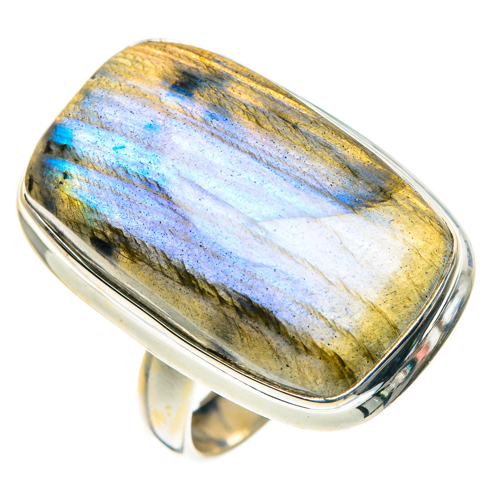 Labradorite Rings handcrafted by Anasilvercos - RING87689