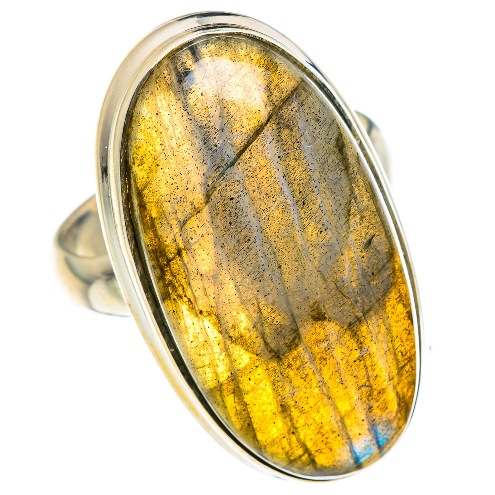 Labradorite Rings handcrafted by Anasilvercos - RING87690
