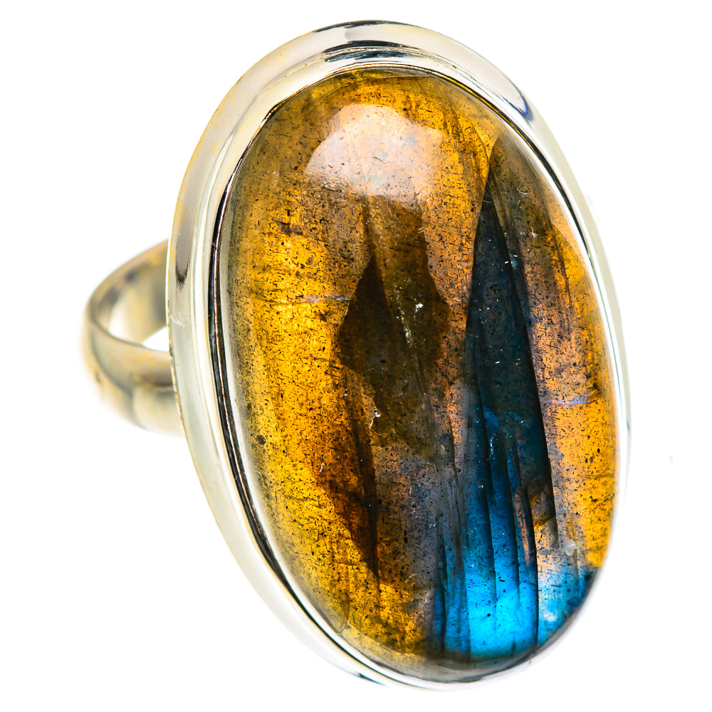 Labradorite Rings handcrafted by Anasilvercos - RING87697