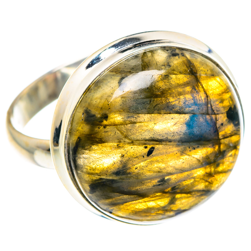 Labradorite Rings handcrafted by Anasilvercos - RING87717